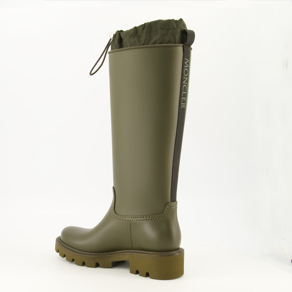 Bottes Botas Khaki Kickstream Moncler Kaki Femme