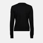 Image de l'article Cardigan bi-matière de la marque Moncler pour Femme - Saison Automne-Hiver 2025 - Vue détaillée_2