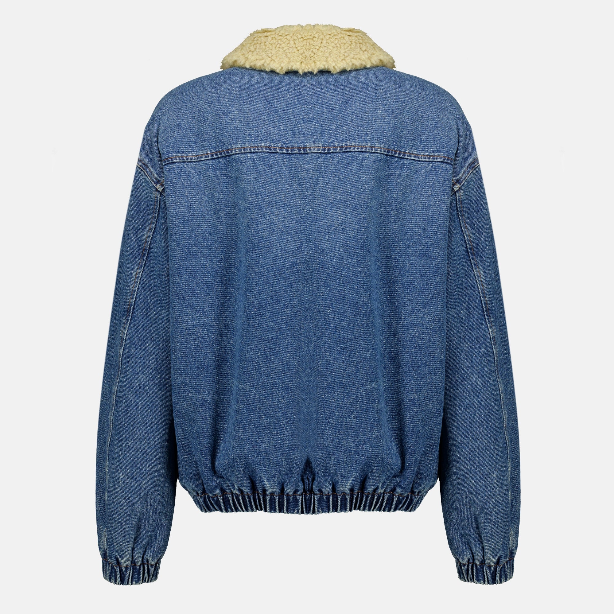 Vestes Blue Denim Jacket Miu Miu Bleu foncé Femme