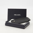Lifestyle Étui en cuir Saffiano Prada Schwarz Unisex