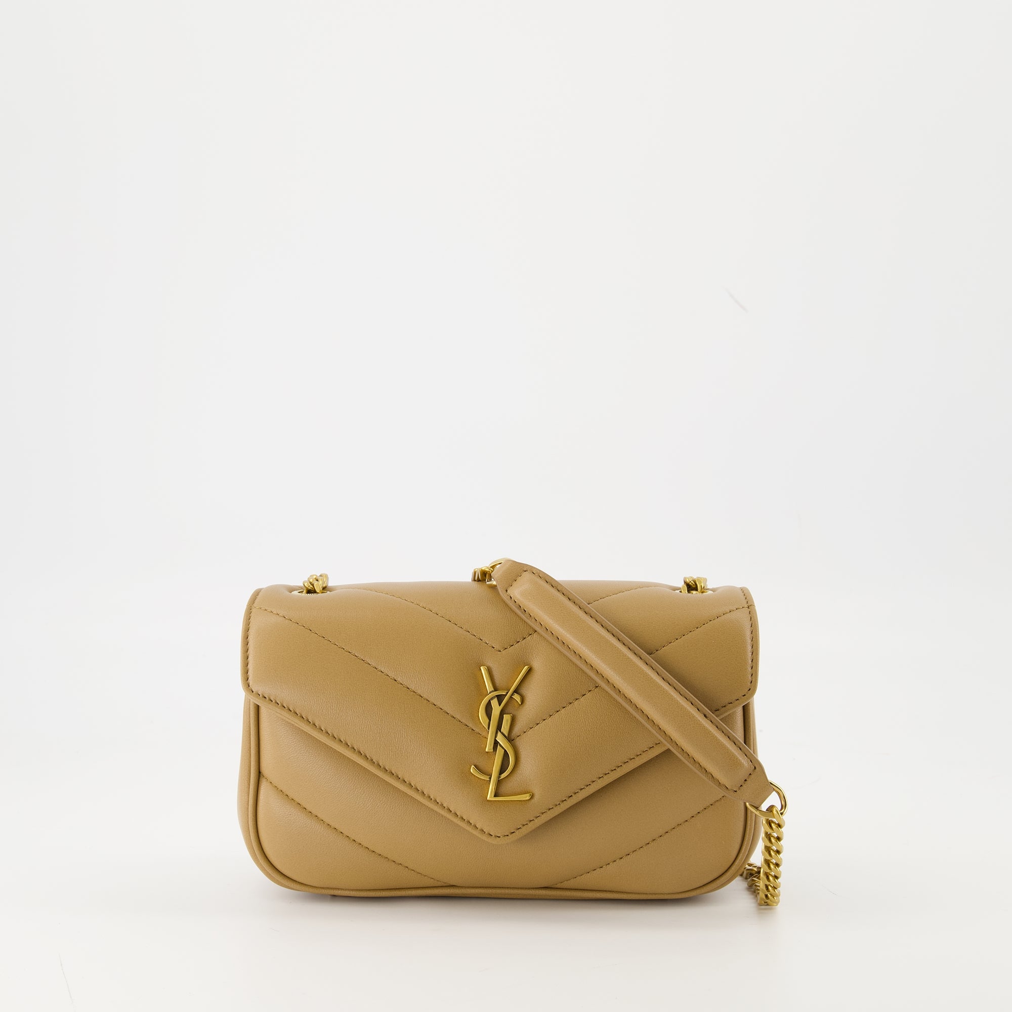 Image de l'article Sac Loulou mini de la marque Saint Laurent pour Femme - Saison Automne-Hiver 2025 - Vue de Face