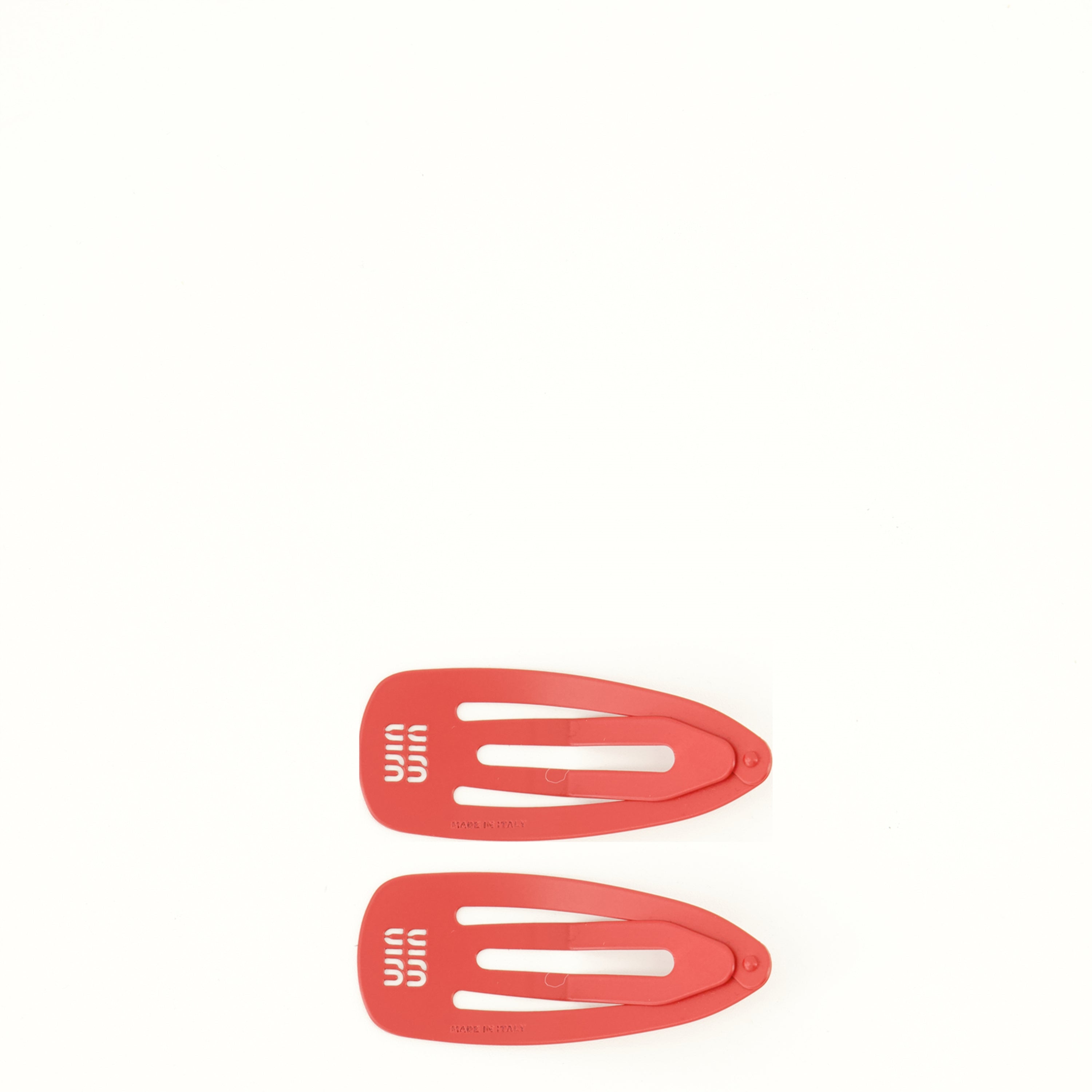 Chapeaux, casquettes et bonnets Rote Metallhaarklammern Miu Miu Rouge Femme