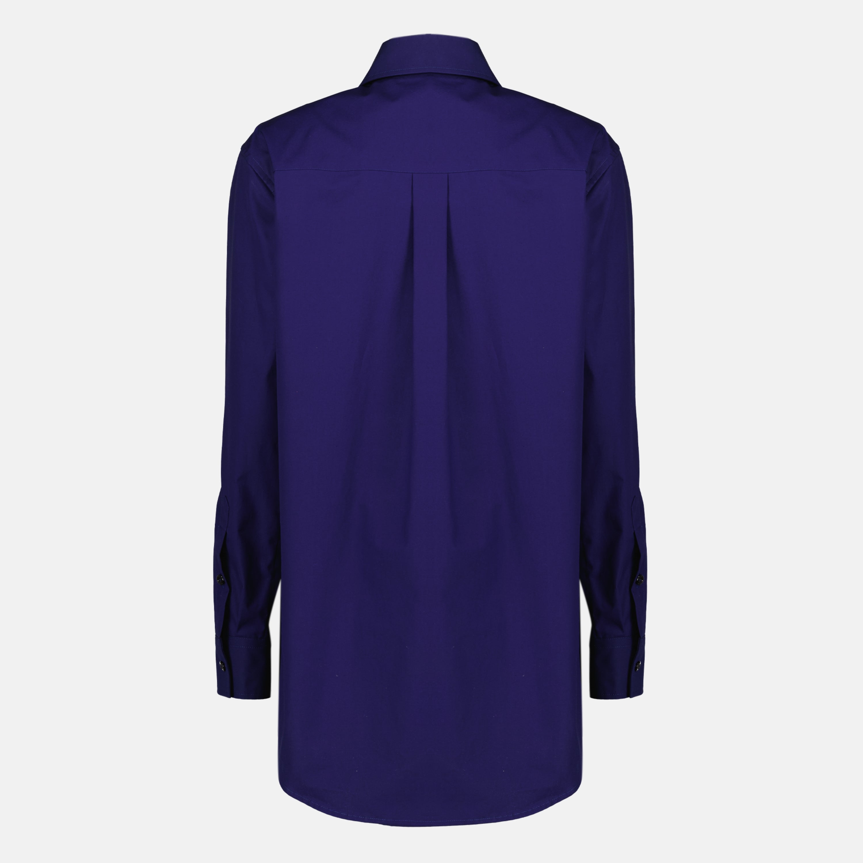 Chemises Chemise en popeline bleu foncé Fendi Bleu foncé Femme