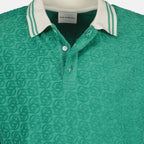 Polos Polo Monogramme MC Drole De Monsieur Verde Homme
