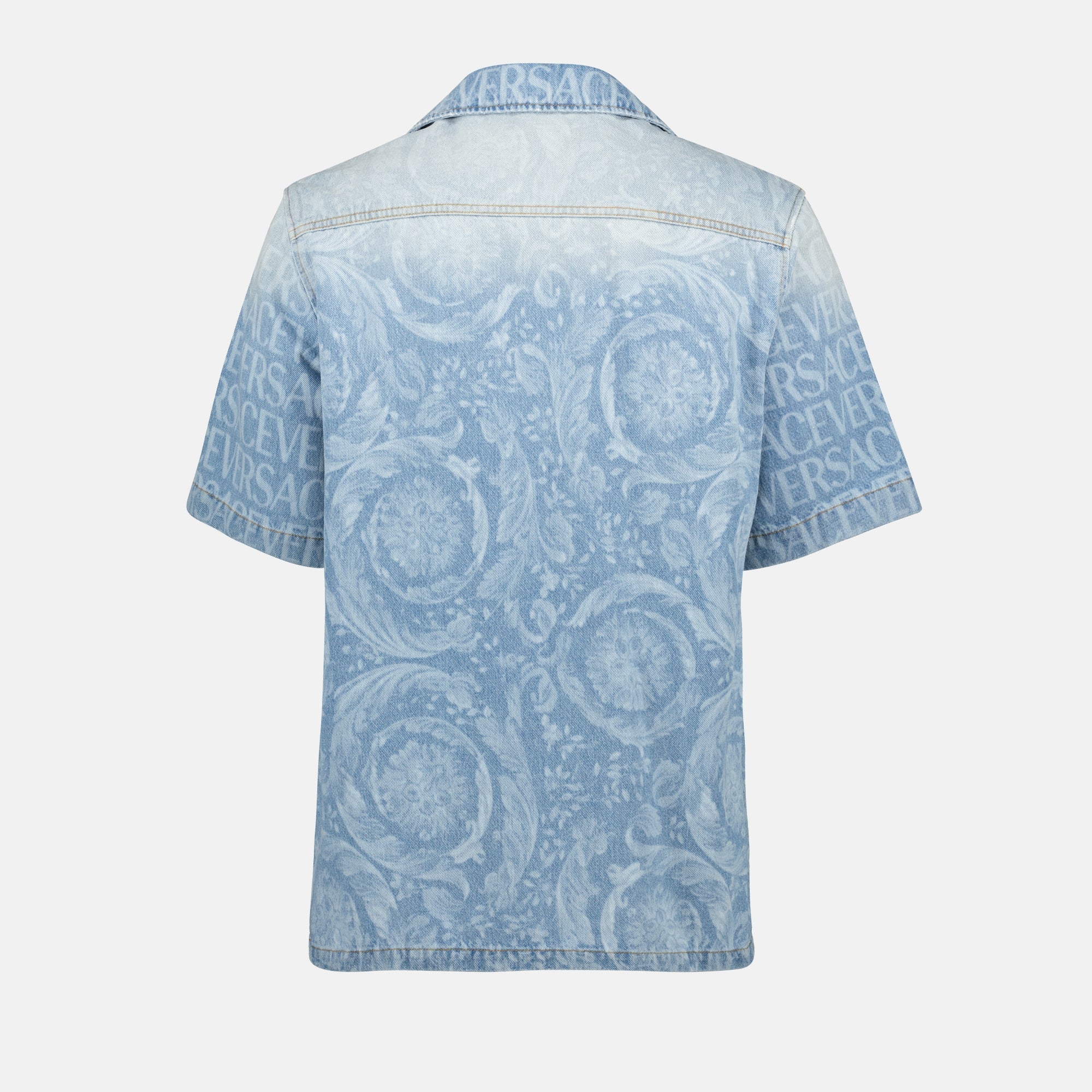 Camisas Chemise en denim Versace Azul Homme