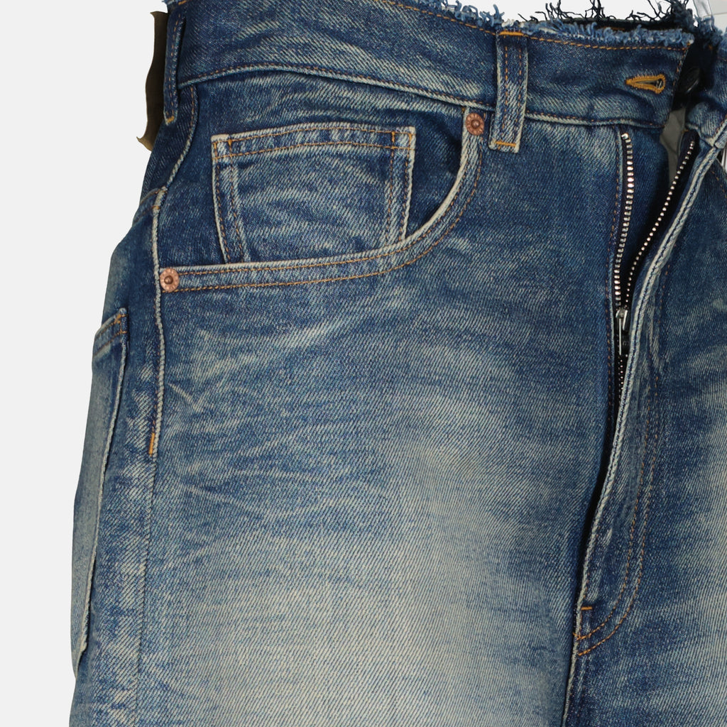 Image de l'article Jean large de la marque Mm6 pour Femme - Saison Automne-Hiver 2025 - Vue détaillée_6