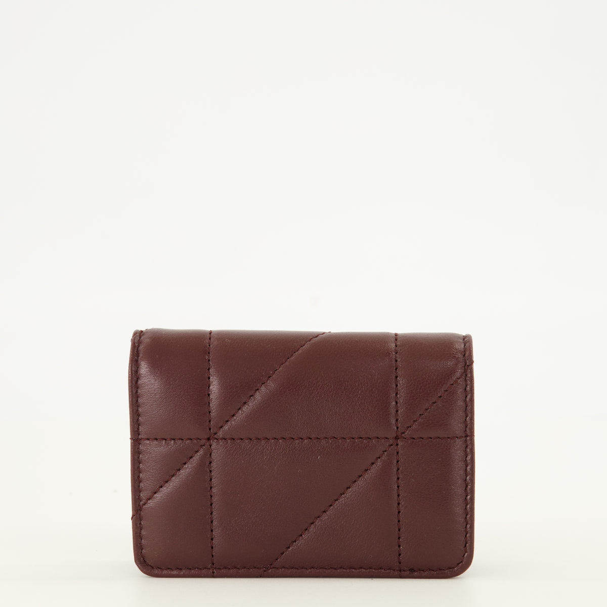 Petite maroquinerie Porte-cartes Jamie bordeaux Saint Laurent Bordeaux Femme