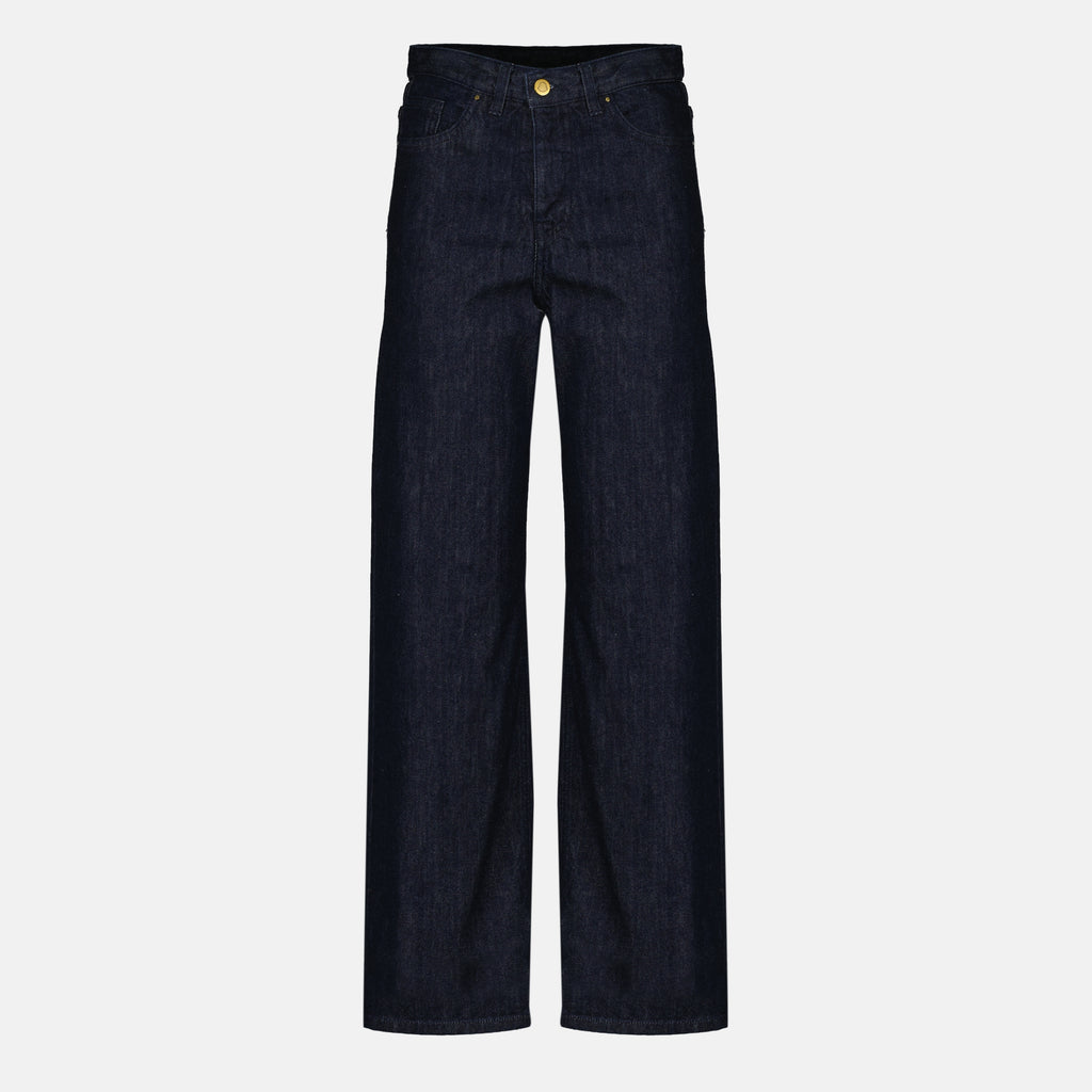 Pantalons 블루 진 Moncler Bleu Femme