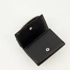 Immagine del portafoglio nero 1DR di Diesel per donna - Collezione Primavera-Estate 2026 - Vista Dettagliata_2