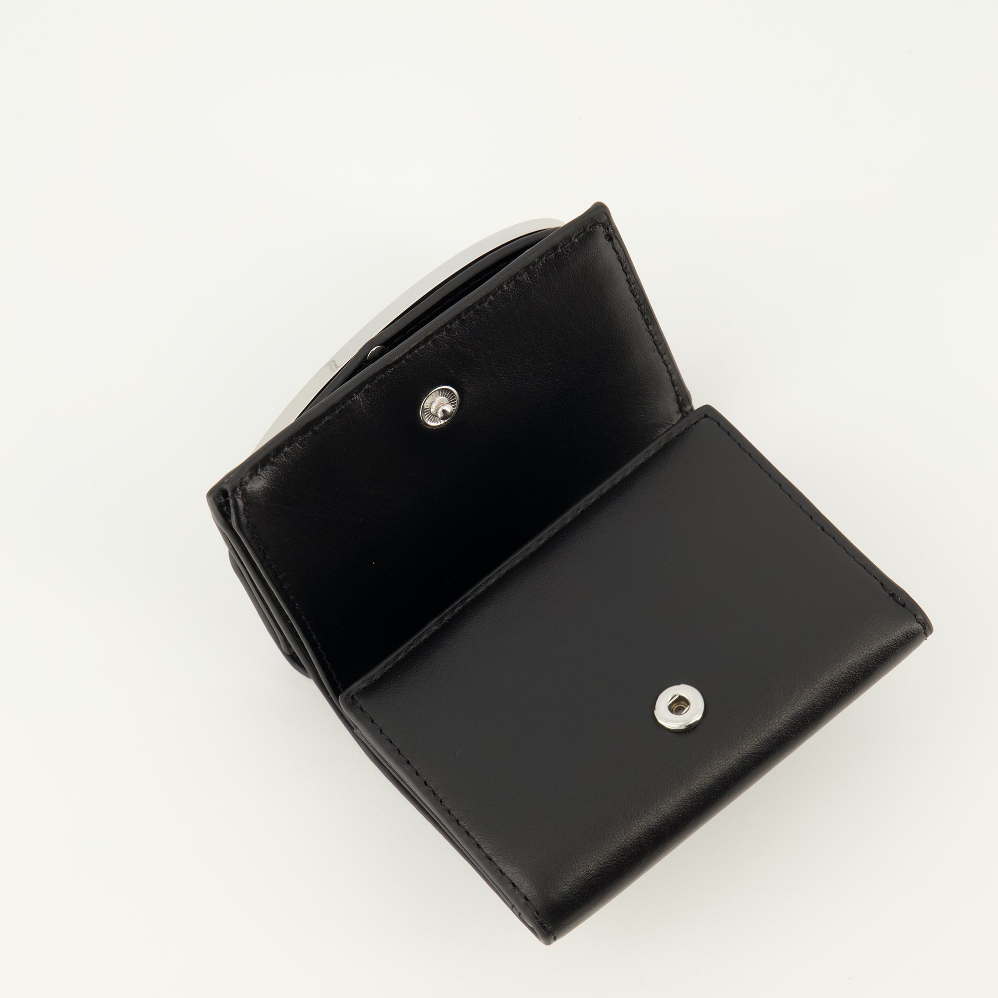 Image de l'article Portefeuille 1DR noir de la marque Diesel pour Femme - Saison Printemps-Été 2026 - Vue détaillée_2