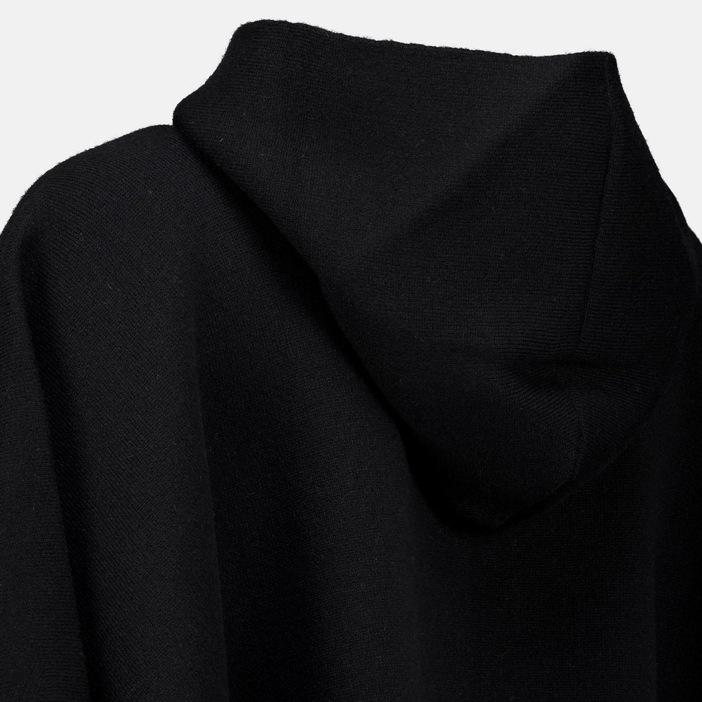 Vestes ブラックカシミアポンチョ Fendi Noir Femme