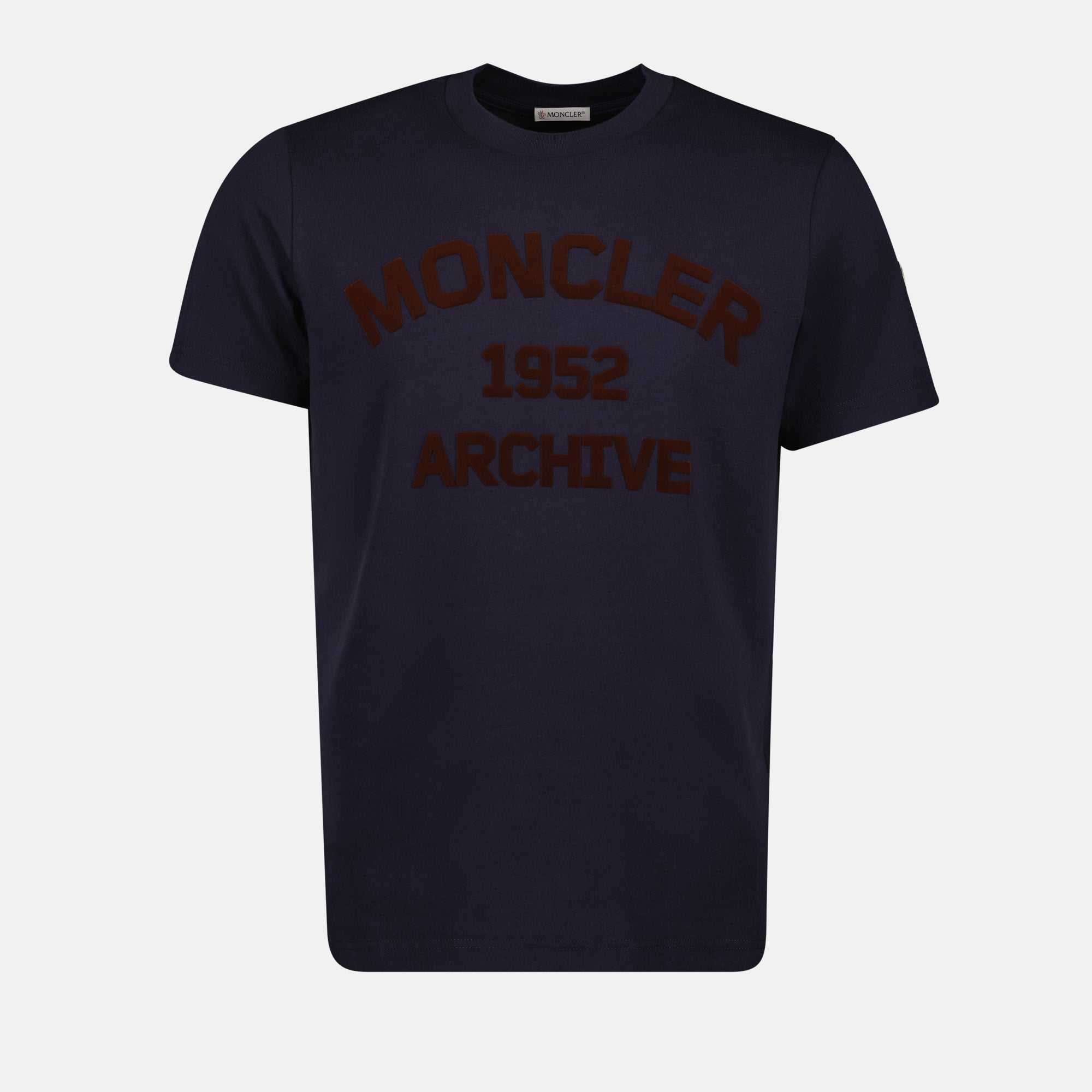 T-shirts T-shirt imprimé Moncler Bleu foncé Homme
