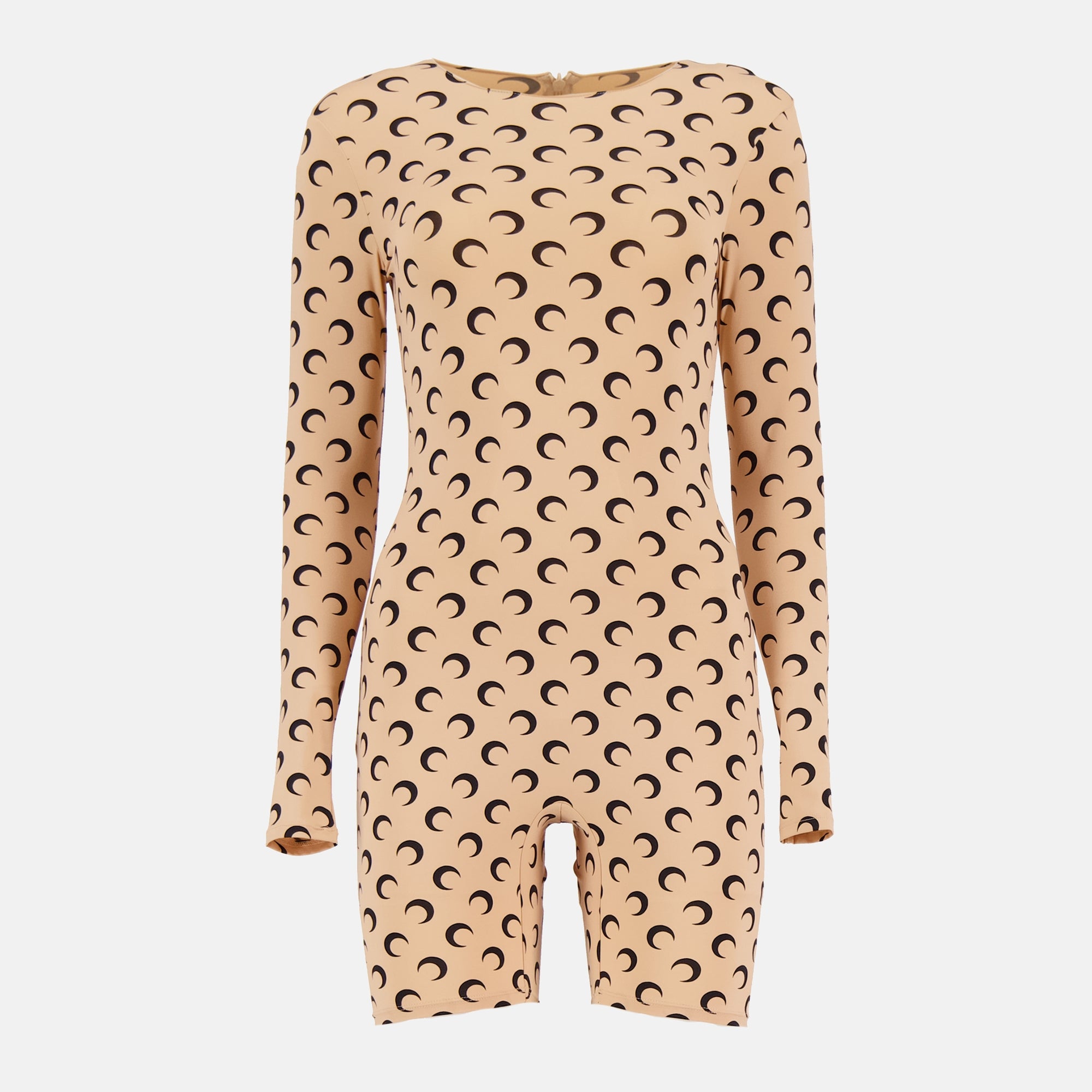 Image de l'article Combinaison courte Jersey Moon de la marque Marine Serre pour Femme - Saison Automne-Hiver 2025 - Vue de Face