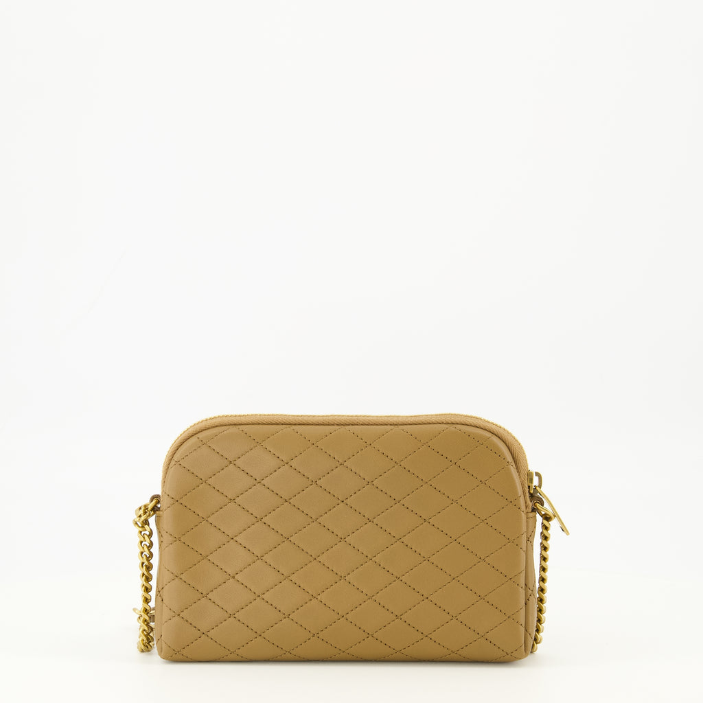 여성을 위한 생 로랑 브랜드의 가비 카메라 브라운 백 이미지 - 2026 봄 여름 - 뒷면 보기