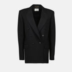 Imagen del Blazer Cassandre de la marca Saint Laurent para Mujeres - Temporada Otoño-Invierno 2025 - Vista Frontal