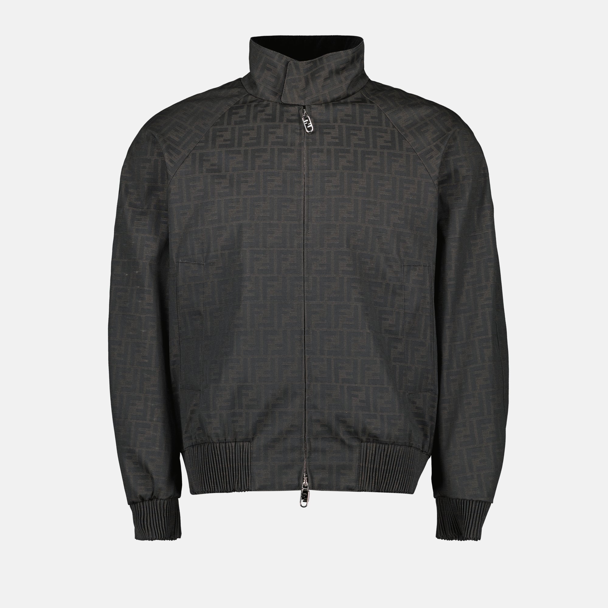 Jaquetas FF Jacket Fendi Marrom Homme