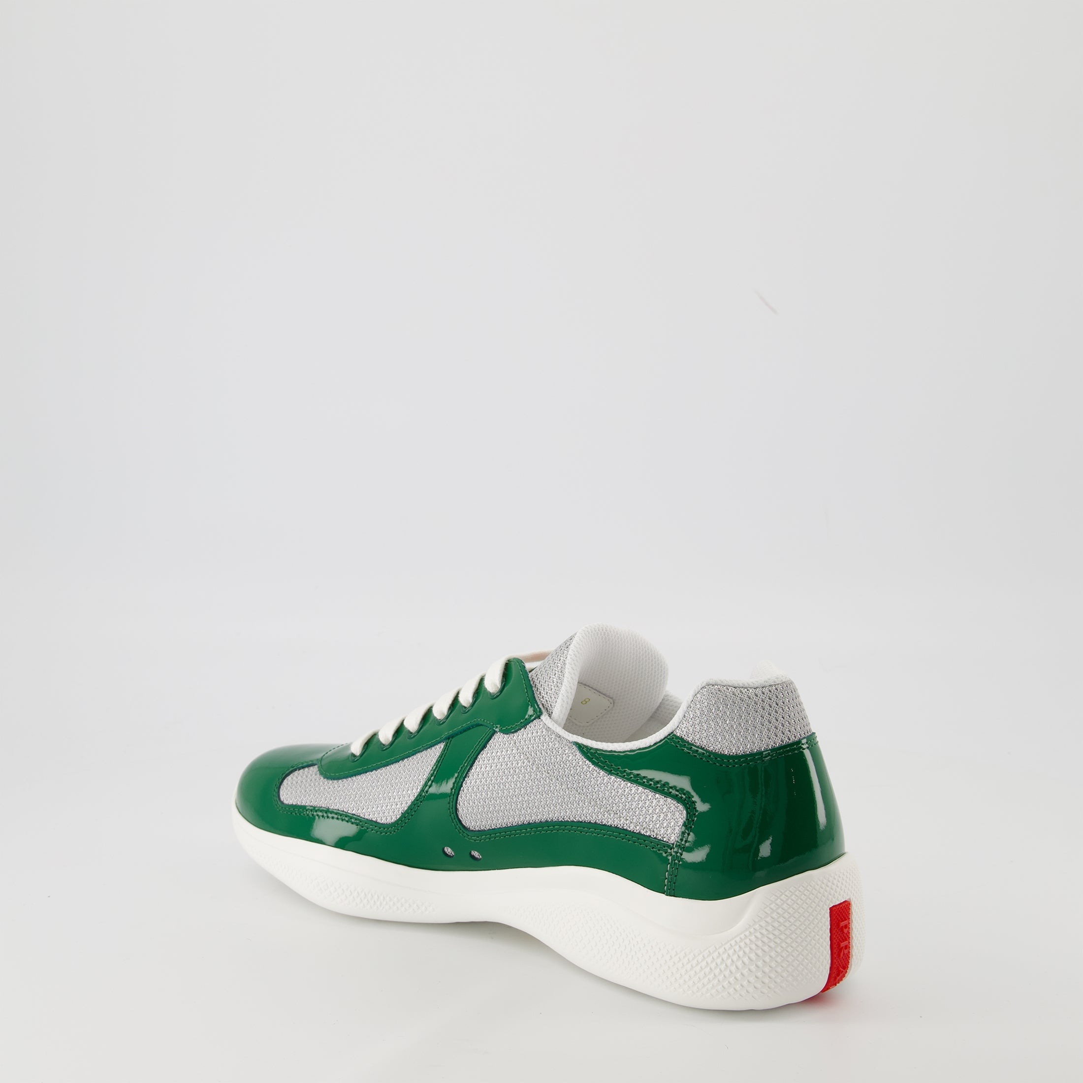 Baskets Baskets America's cup Prada Vert Homme