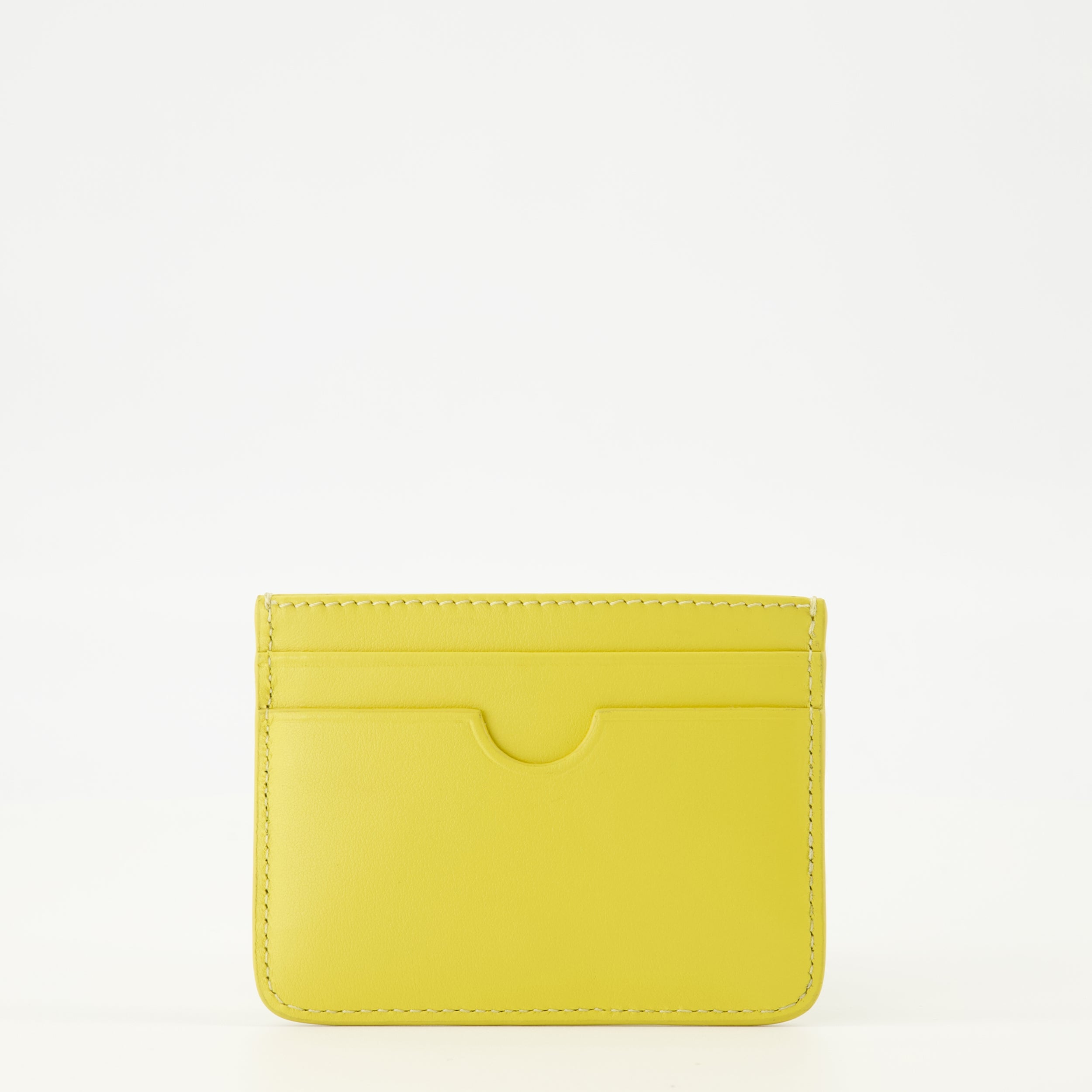 Image de l'article Portes-cartes ami de coeur jaune de la marque Ami PARIS pour Unisex - Saison Printemps-Été 2026 - Vue de Dos