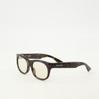 Immagine degli occhiali da sole SL 815 Romy marroni del marchio Saint Laurent per Unisex - Stagione Primavera-Estate 2026 - Vista Posteriore