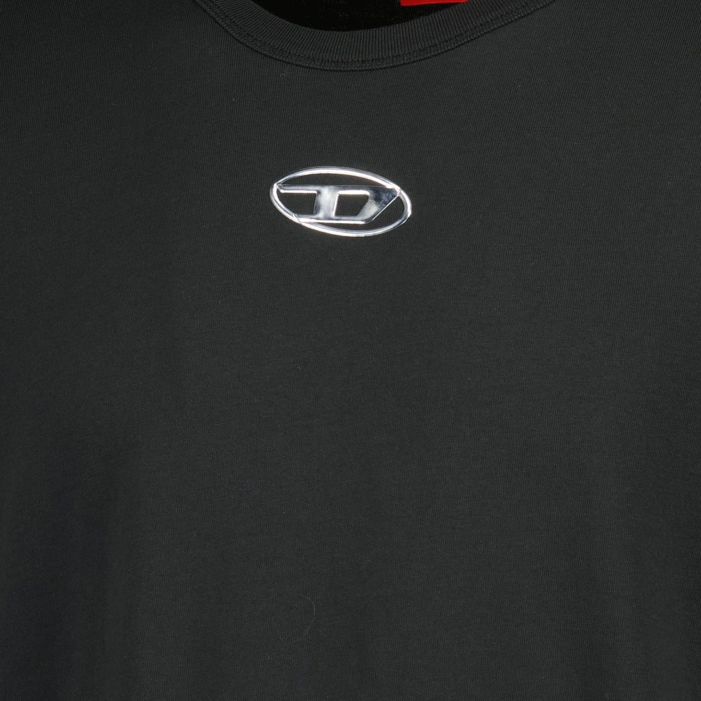 Image de l'article T-shirt T-Norm-Iod noir de la marque Diesel pour Homme - Saison Printemps-Été 2026 - Vue détaillée_1