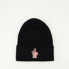 Gorras, sombreros y gorros Bonnet en laine pure Moncler Grenoble Negro Homme