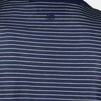 Imagen del artículo Camiseta sin mangas de rayas azul marino de la marca Ami PARIS para Hombre - Temporada Primavera-Verano 2026 - Vista Detallada 2