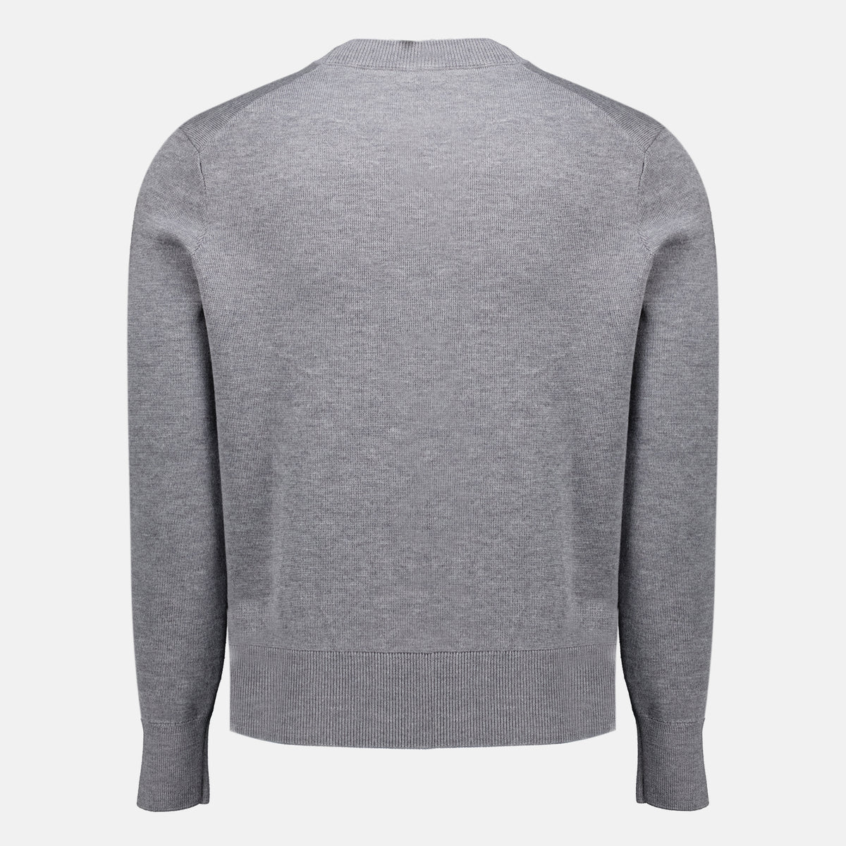 Maille Gray Wool Sweater Ami PARIS Gris Homme