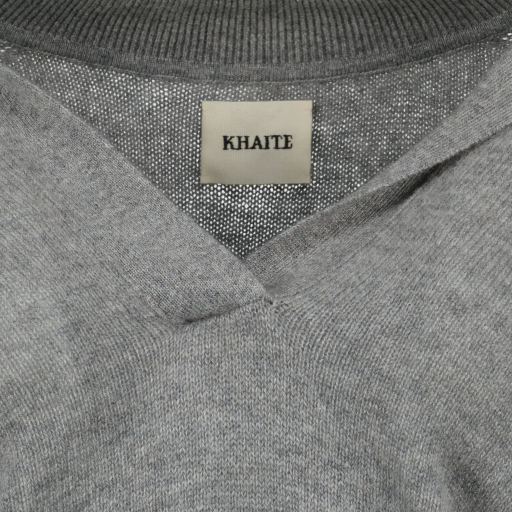 Polos Polo Shrunken jo Khaite Gris Femme