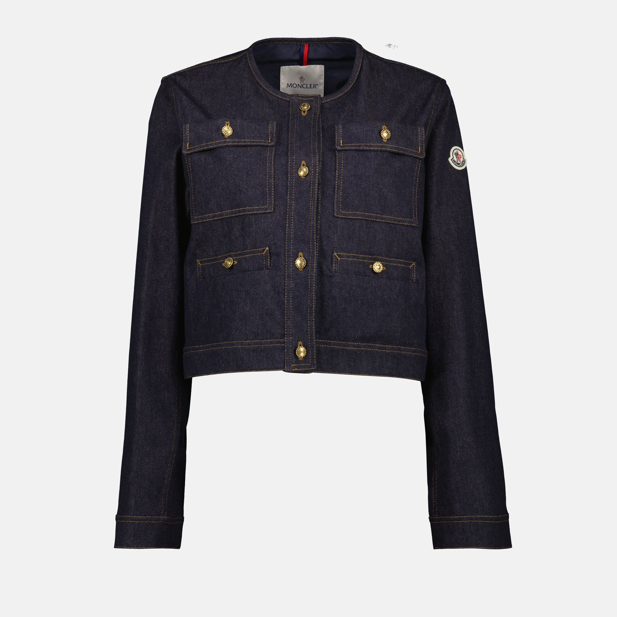 Vestes Veste en jean Tencin Moncler Bleu foncé Femme
