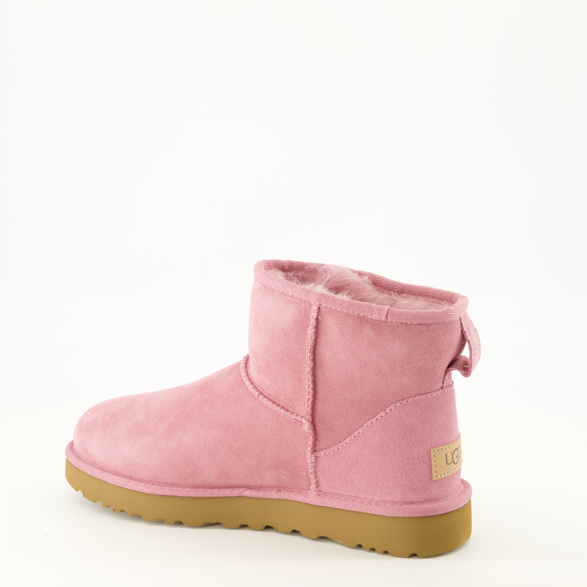 Bottines Classic Mini II Boots Pink Ugg Rose Femme
