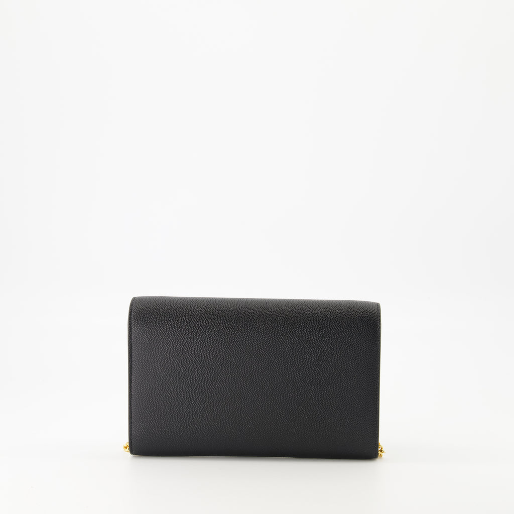 Crossbody bags Uptown Chain Pouch Saint Laurent Black Femme