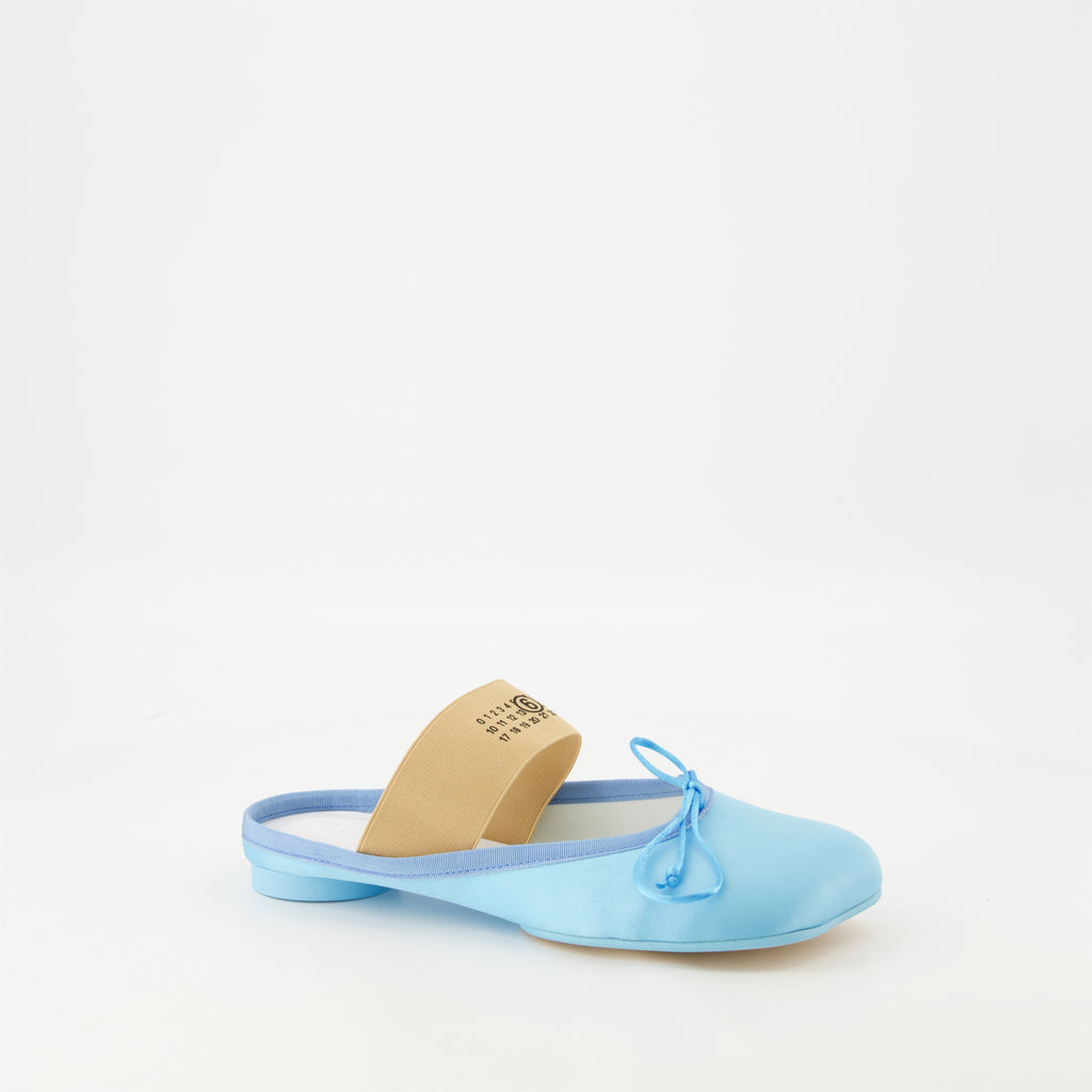 Chaussures ouvertes Mules Anatomic Mm6 Bleu Femme
