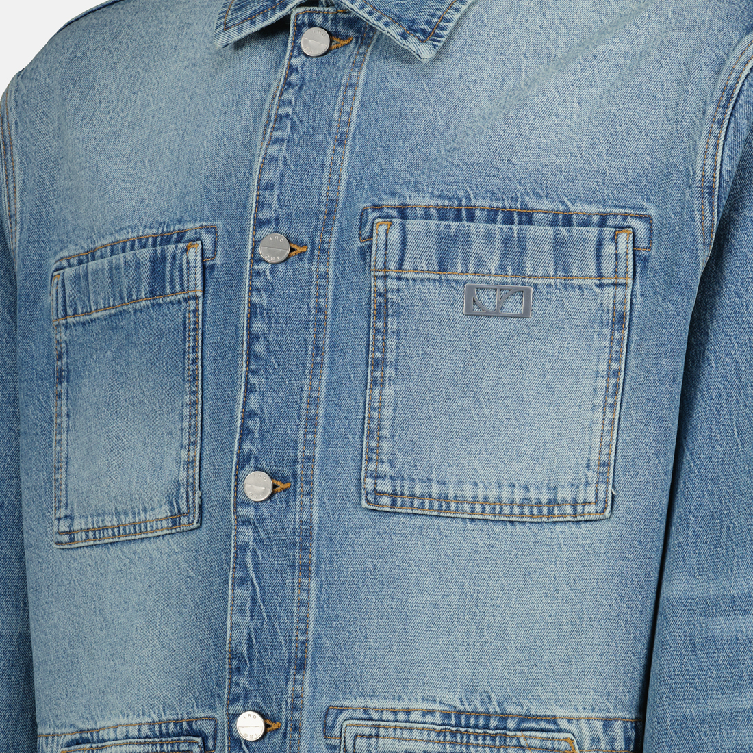 Vestes Veste en jean Davie Iro Bleu Homme