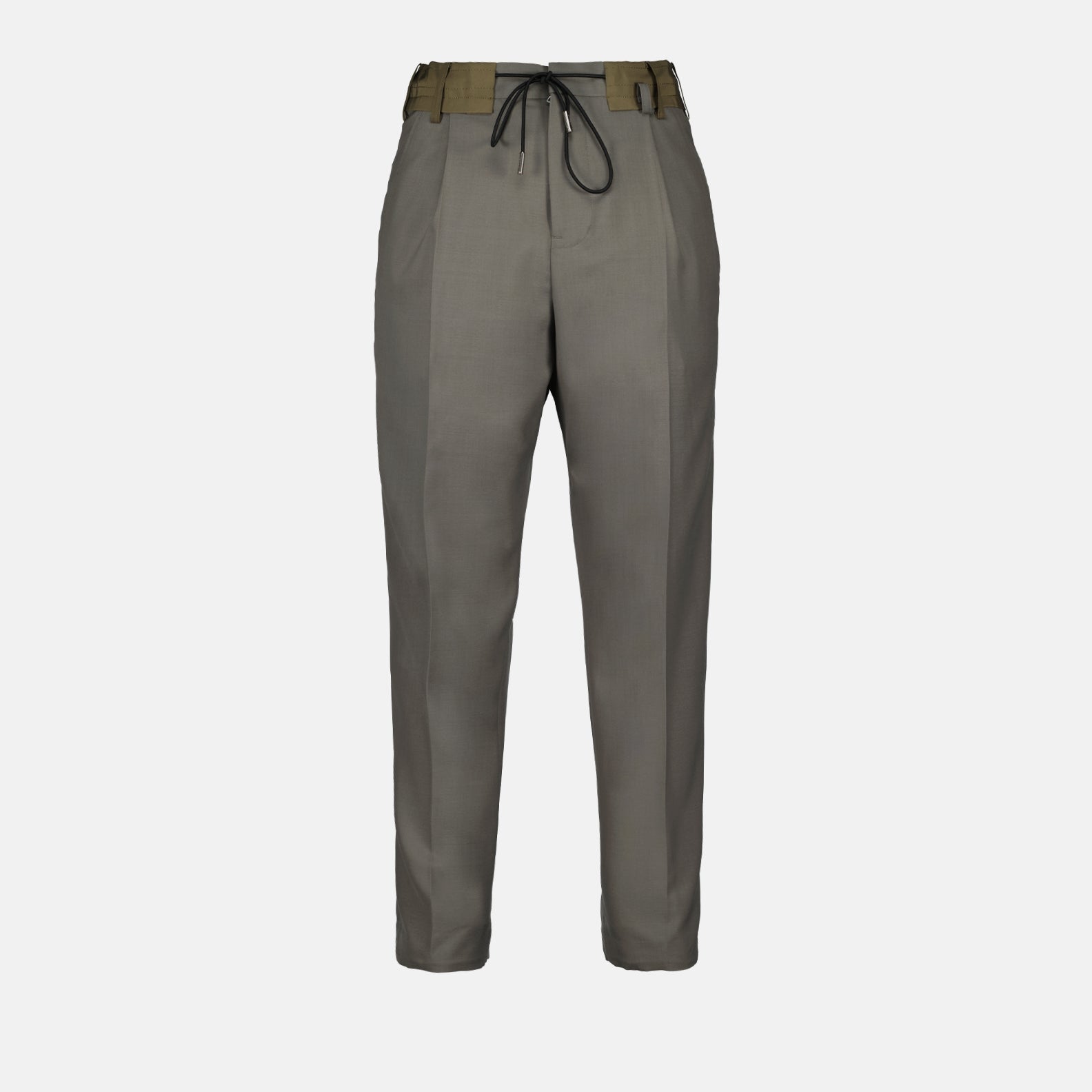 Pantalones Pantalones con Pinzas Sacai Caqui Homme