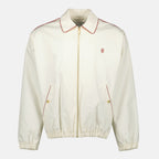 Immagine dell'articolo giacca bomber brpdé in cotone bianco del marchio Drole De Monsieur per uomo - Stagione Primavera-Estate 2026 - Vista Frontale