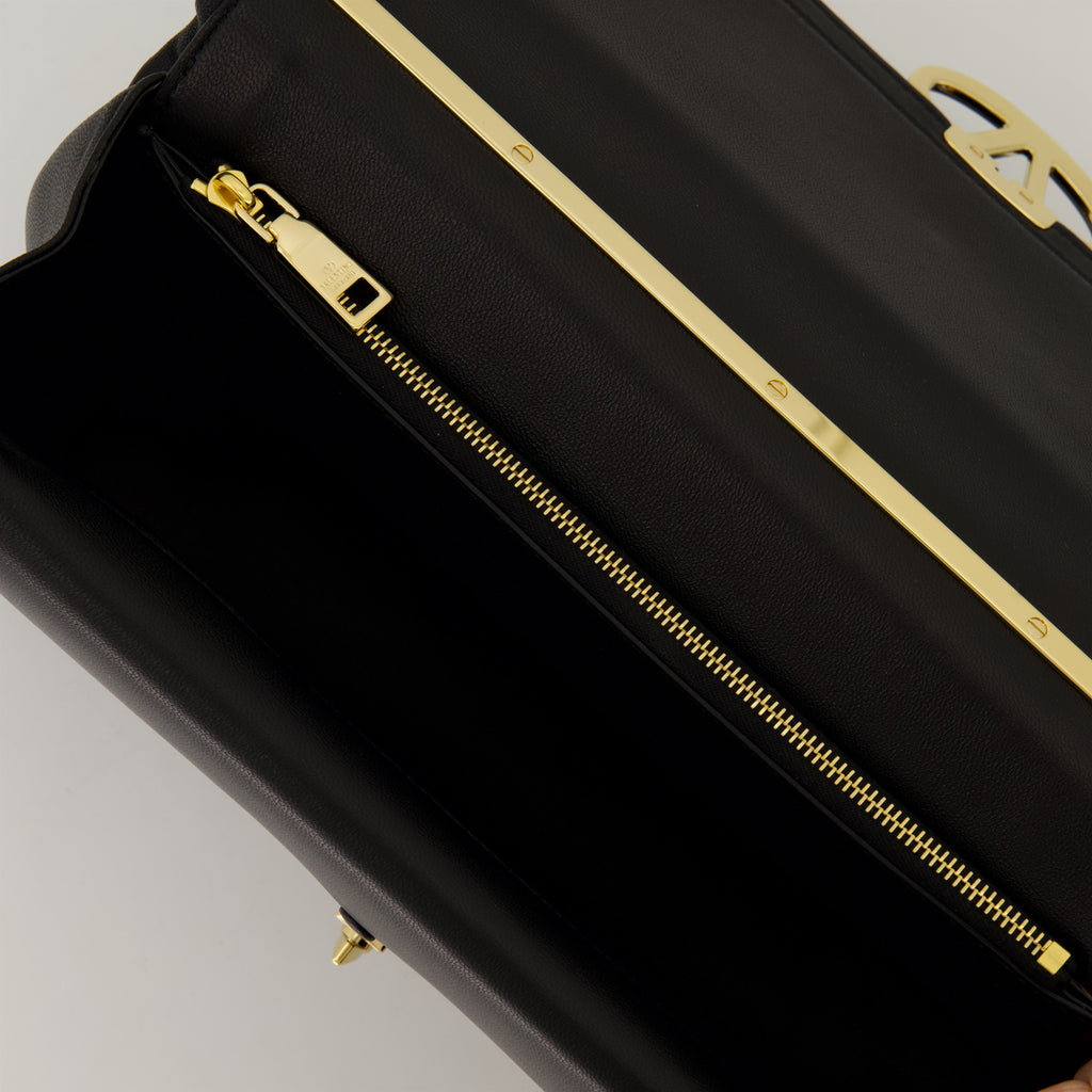 Umhängetaschen VLogo Locker Bag Valentino Garavani Schwarz Femme