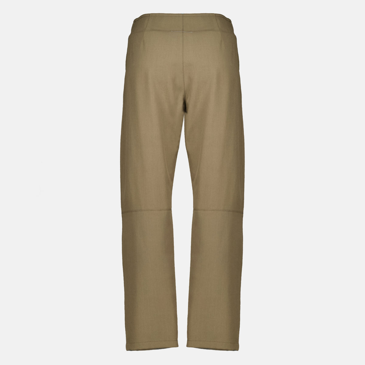 Pantalons Pantalon balloon kaki Mm6 Kaki Femme
