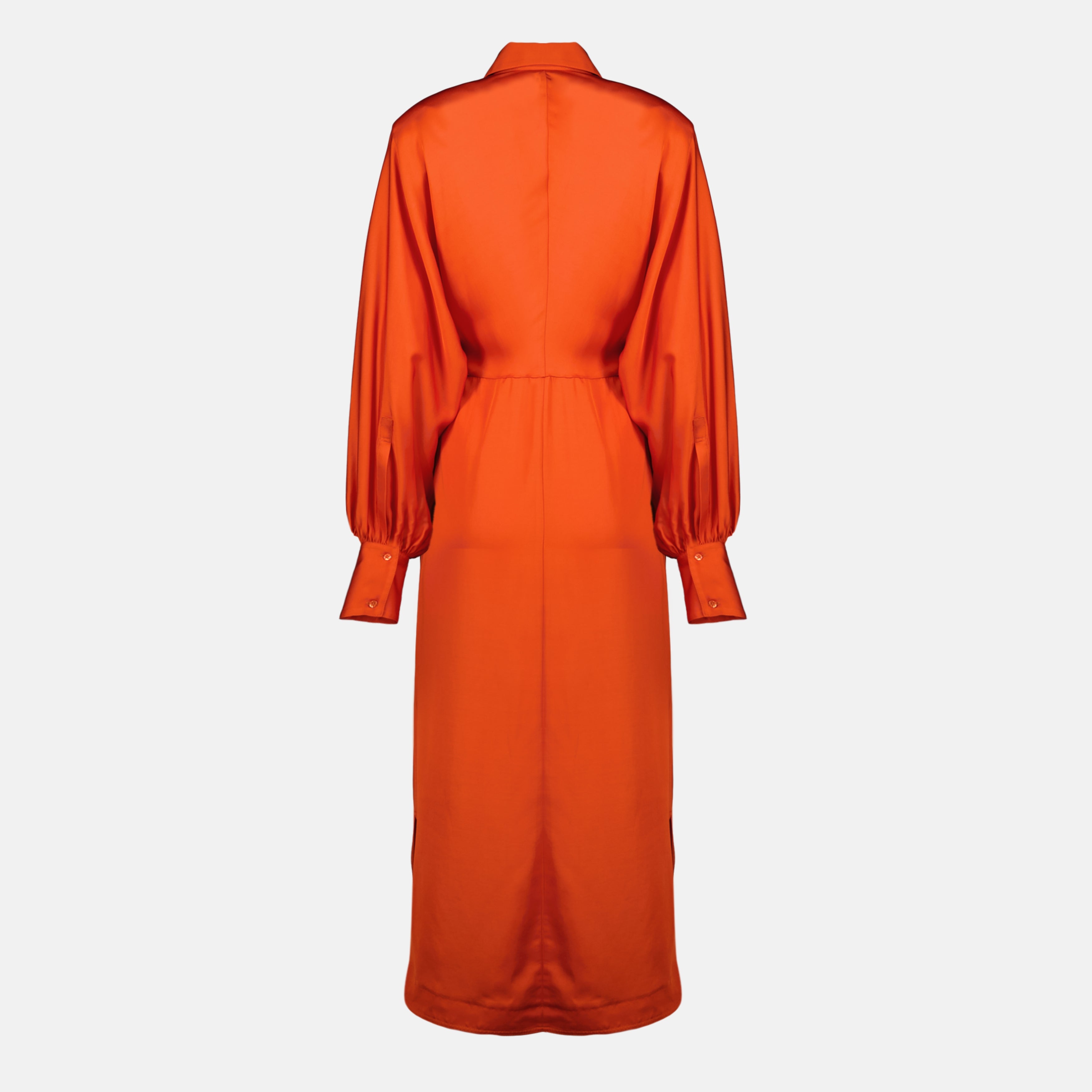 Robes Robe chemise longue orange Iro Orange Femme
