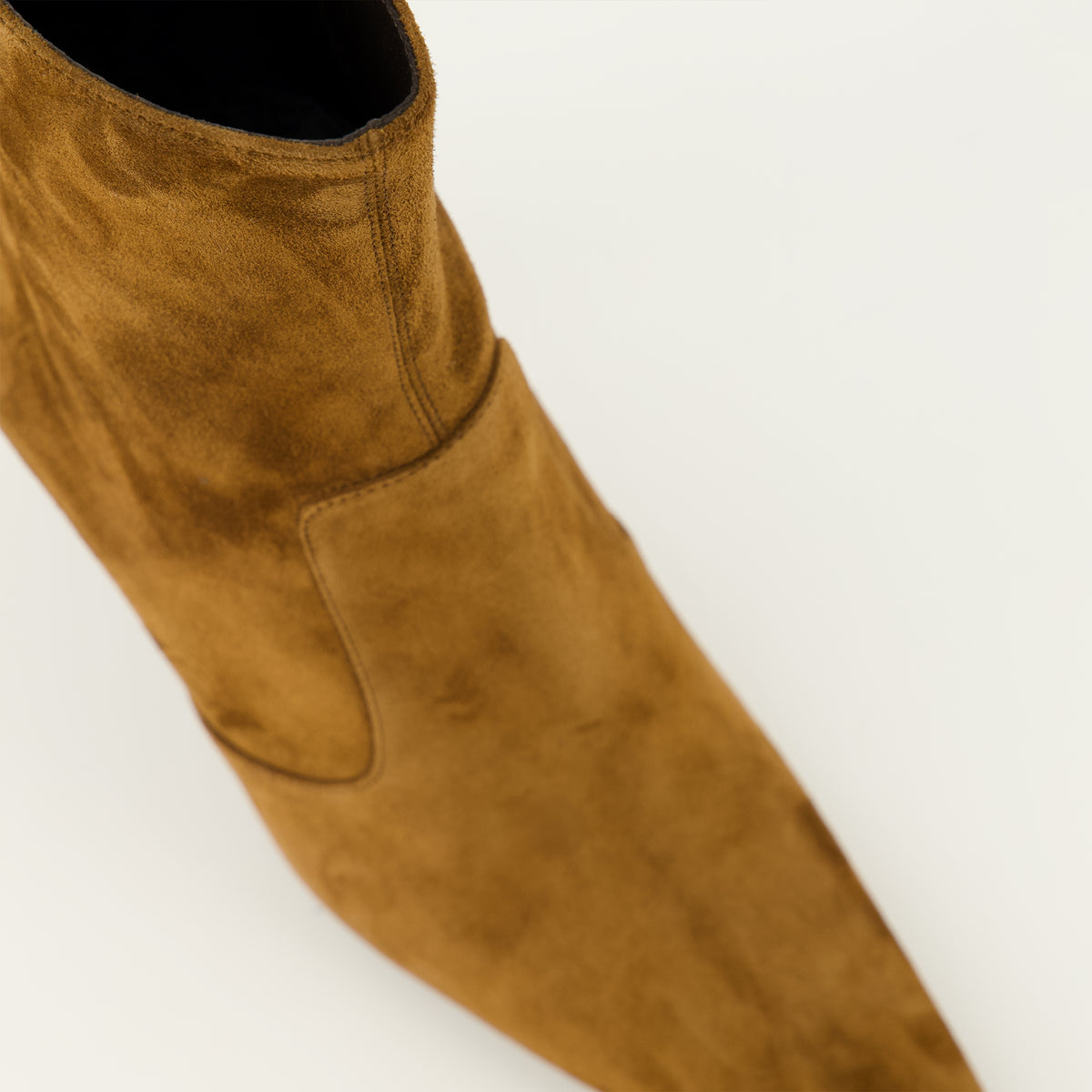Bottines Bottines Opyum en suède marron Saint Laurent Marron Femme