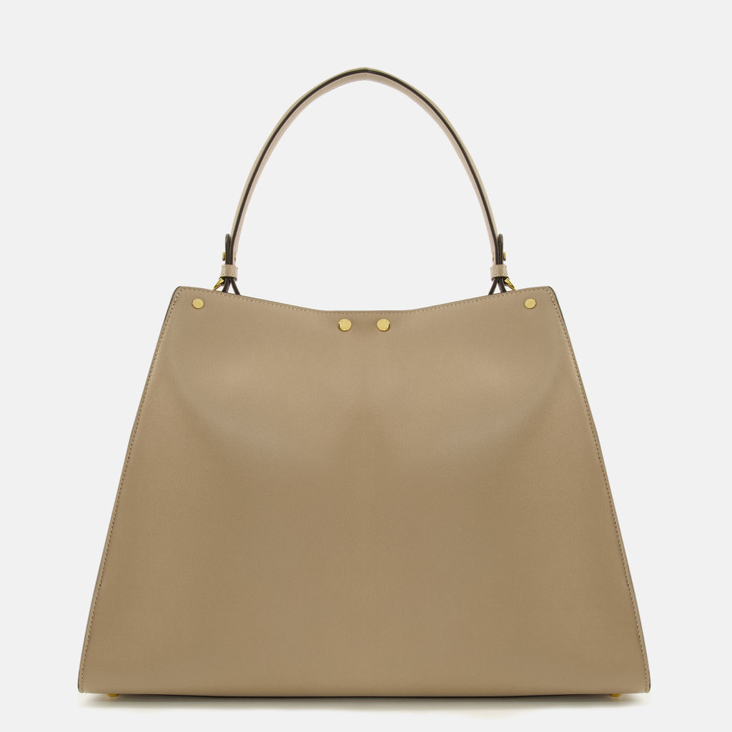 Sacs à main et épaule Grande mala de pele bege Fendi Way Fendi Beige Femme