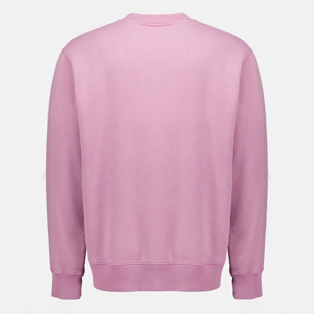 Sweatshirts 클래식 핑크 슬로건 스웻셔츠 Drole De Monsieur Rose Homme