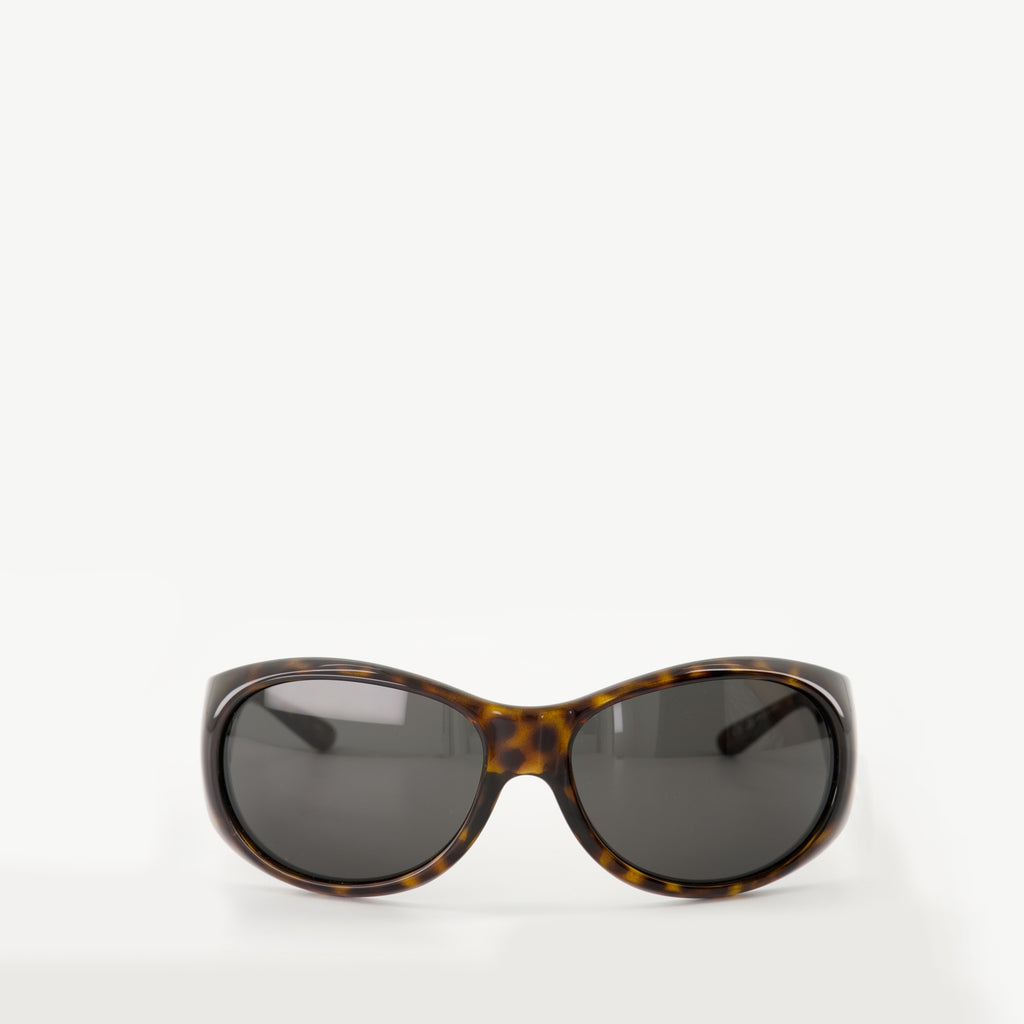Lunettes Lunettes de soleil Hybrid Courrèges Marron Femme