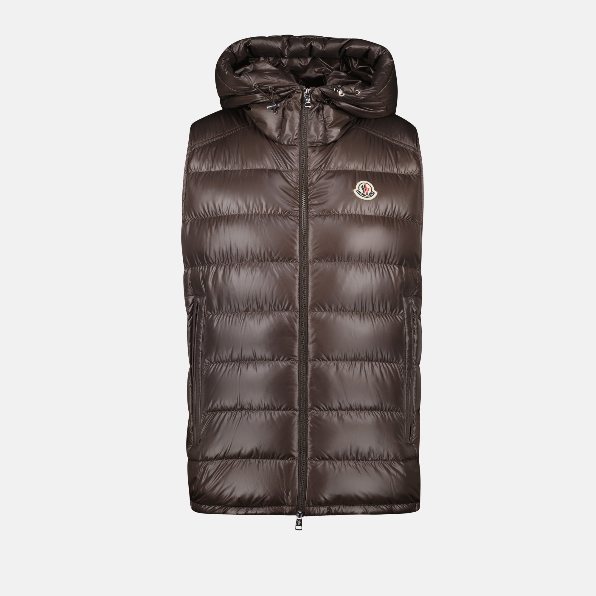 재킷 바란트 슬리브리스 다운 자켓 Moncler 갈색 Homme