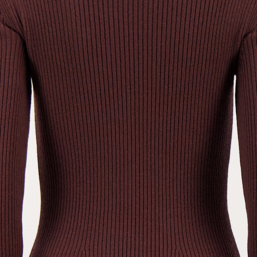 Image de l'article Robe M-Oloni en laine bordeaux de la marque Diesel pour Femme - Saison Printemps-Été 2026 - Vue détaillée_2