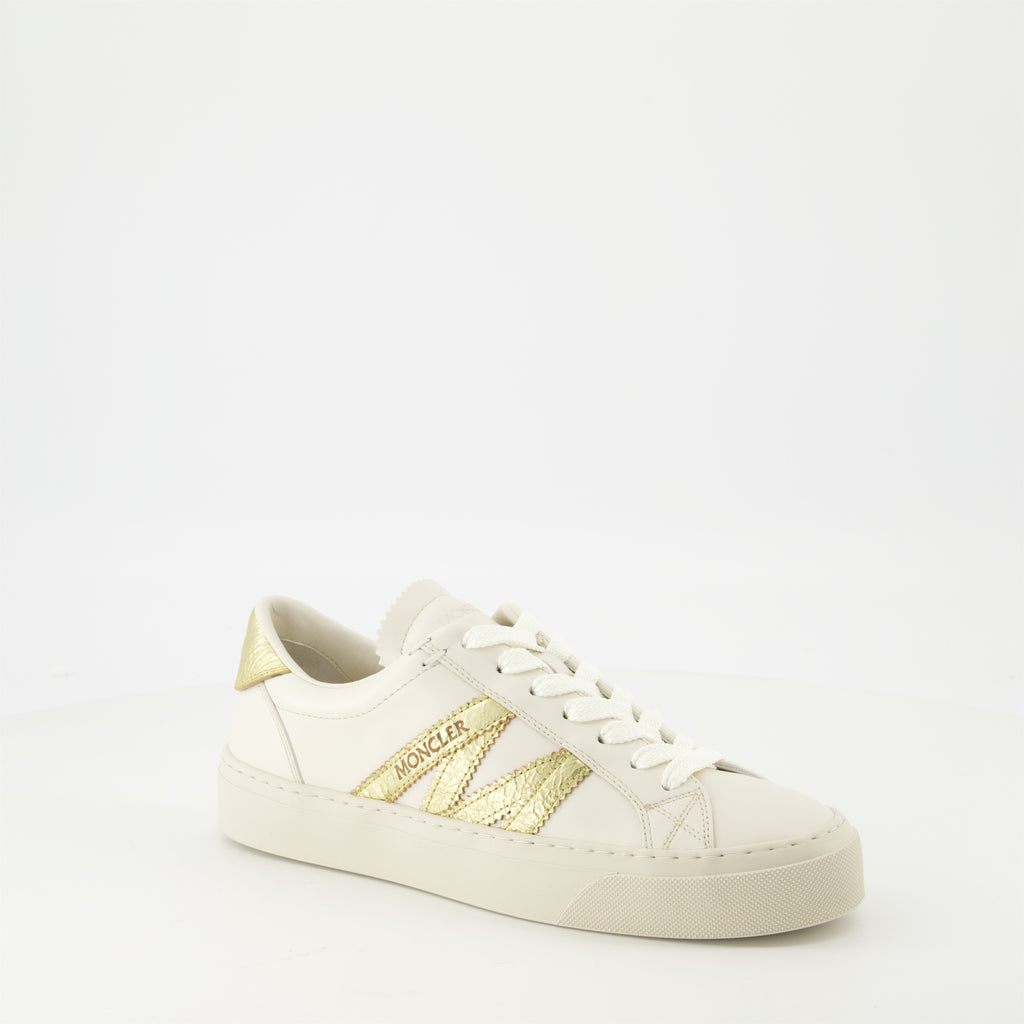 Baskets Baskets Monaco Moncler Blanc Femme