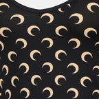Robes Mini dress Moon black Marine Serre Noir Femme