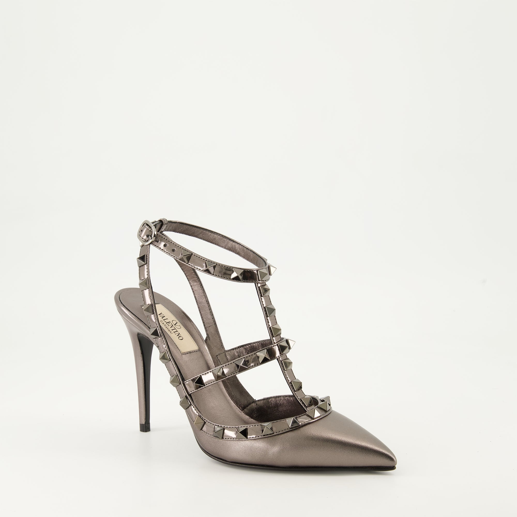 Escarpins Escarpins Rockstud Valentino Garavani Argenté Femme