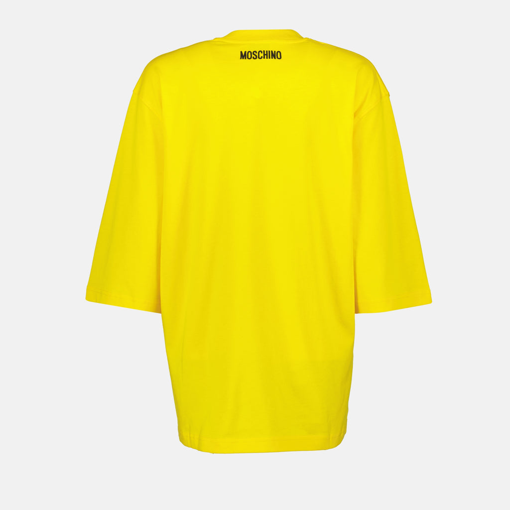 Immagine della maglietta Smiley di Moschino per donna - Stagione Autunno-Inverno 2025 - Vista Dettagliata_2