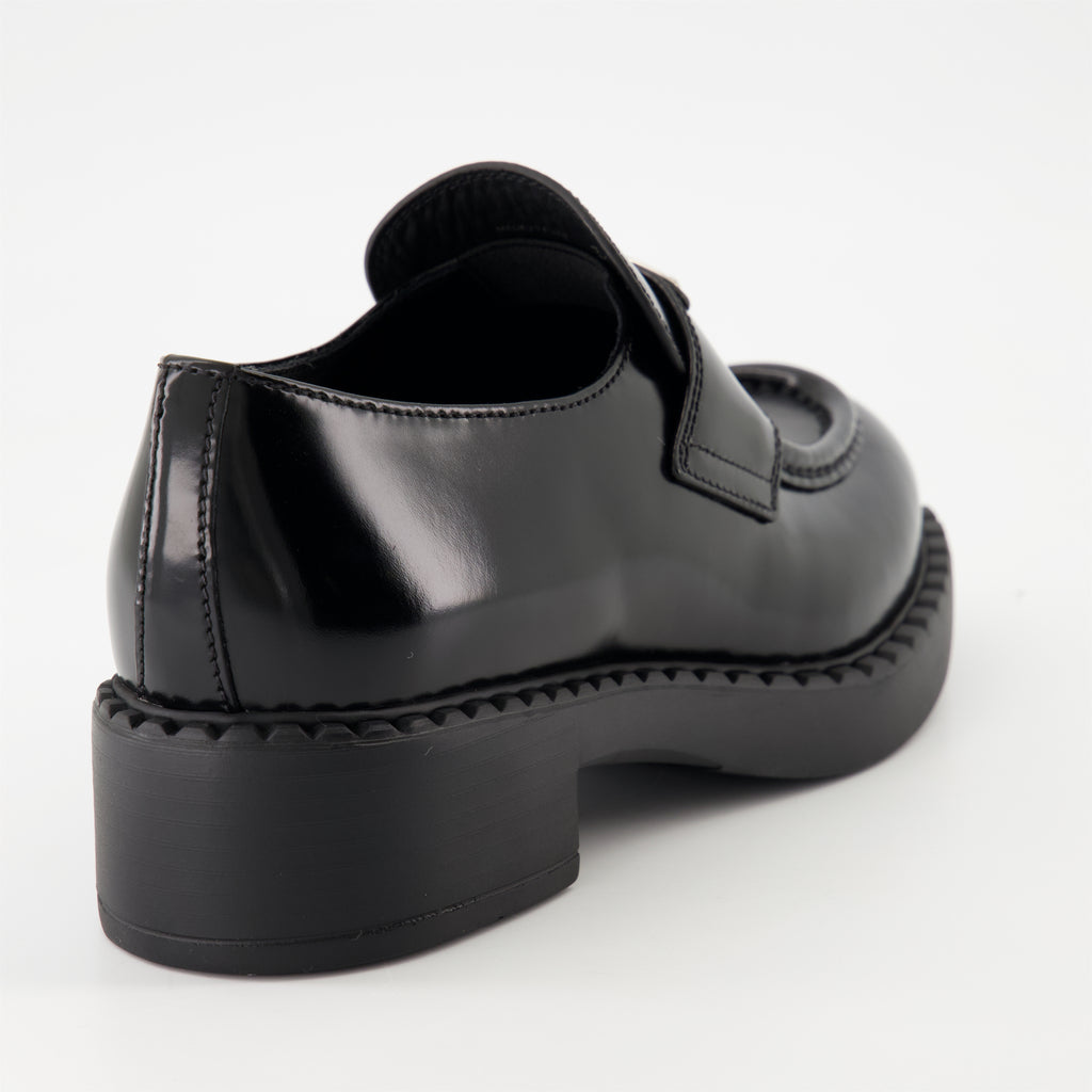 Mocassins Mocassins Chocolate Prada Noir Femme