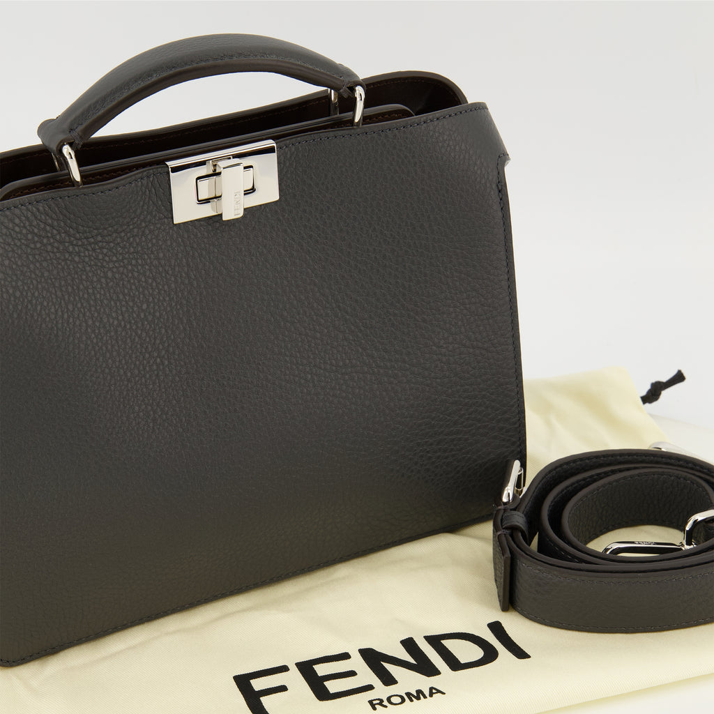Image of the item PeekabooISeeU small gray bag by Fendi for Men - Fall-Winter 2025 - Detailed View_2